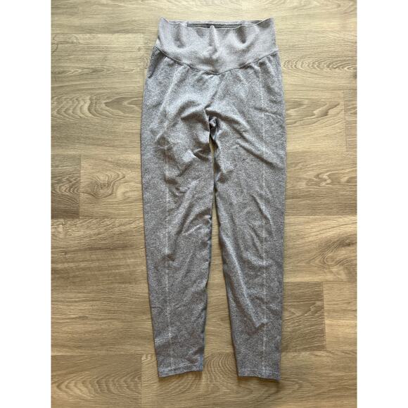 Pink Active size medium heathered blue athletic leggings - Picture 1 of 2